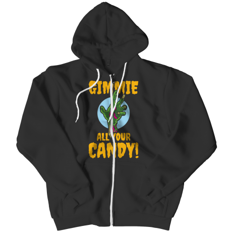 Limited Edition  Gimme All Your Candy Zipper Hoodie