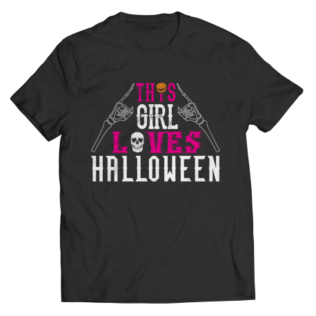 Limited Edition   This Girl Loves Halloween Shirt