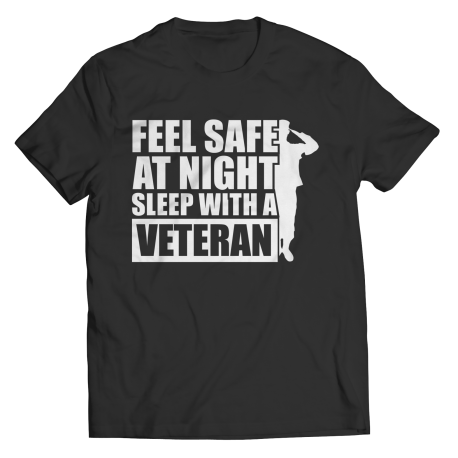 Limited Edition  Feel safe at night sleep with a Veteran