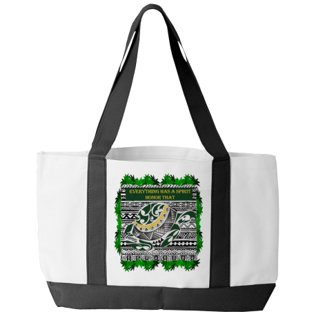 Turtle Spirit Tote Bag  Native American Tote Bag