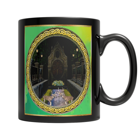 Tree Of Life Dark Mug