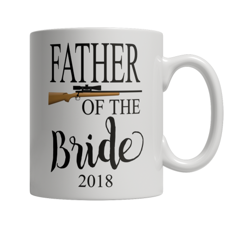 Limited Edition  Father of The Bride 2018 Mug