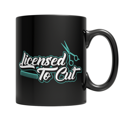 Licensed To Cut Hairstylist Mug