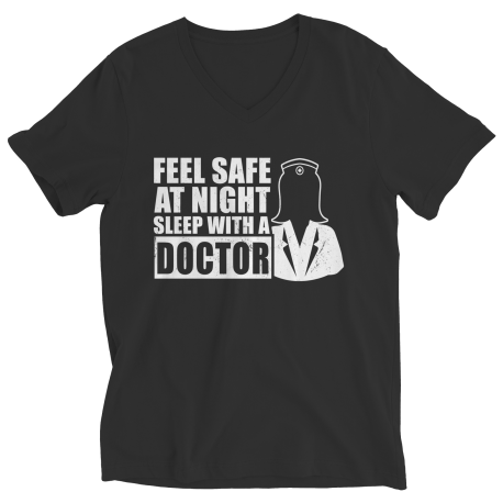 Limited Edition  Feel Safe At Night Sleep with a Doctor Shirt