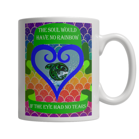 Native American Heritage Day -  Mug Rainbow Soul White Mug  Native American