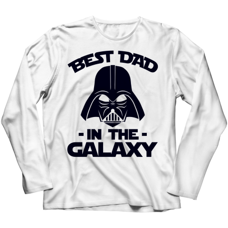 Best Dad in the Galaxy Long Sleeve Shirt