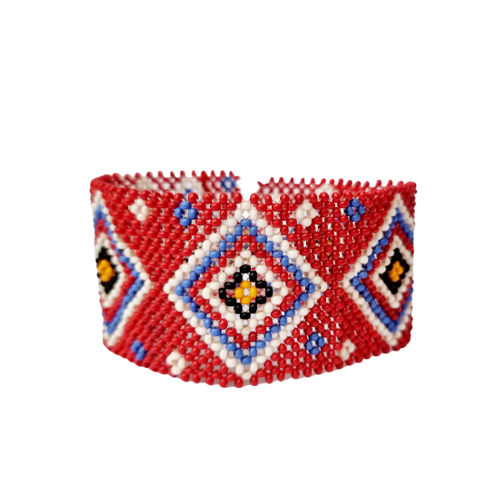 Button up Maasai Bracelet