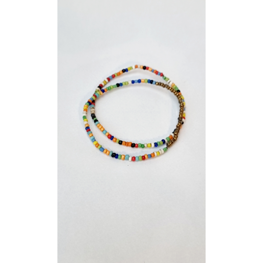 Maasai Double Beaded Bracelet