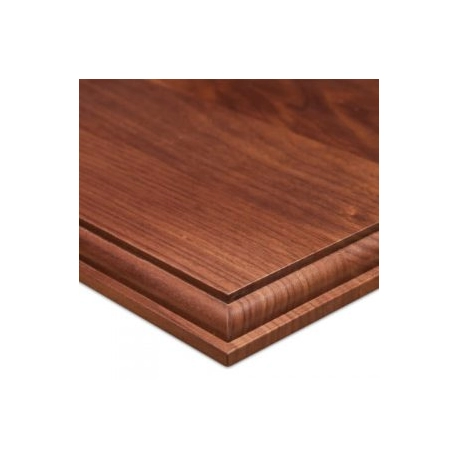 10.5×13 Genuine Walnut Wood Plaque w/ Plate