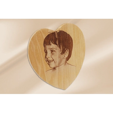 Maple Wood Heart board