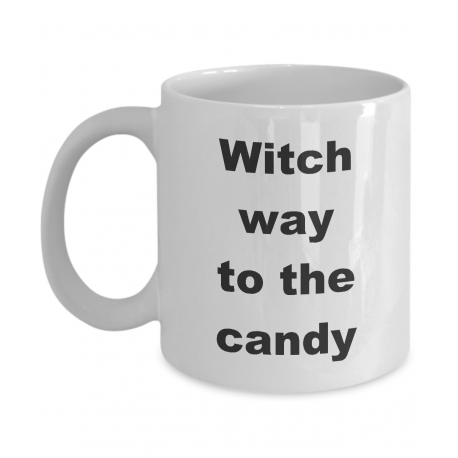 Witch Way To The Candy Mug