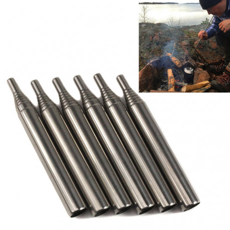 Outdoor Pocket Collapsible Fire Tool Kit Camping Survival