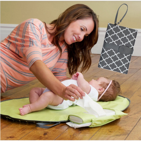 Waterproof baby changing mat sheet portable diaper changing pad