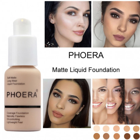 PERFECT BEAUTY NEW 30ML FOUNDATION SOFT MATTE LONG WEAR OIL CONTROL CONCEALER LIQUID FOUNDATION CREAM FASHION WOMENS MAKEUP