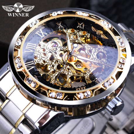 TRANSPARENT DISPLAY WATCHES FOR MEN/MEN’S NEW ROYAL DESIGN WATCHES