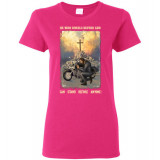 He Who Kneels Before God Can Stand Before Anyone! Women's T-Shirt