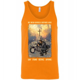 He Who Kneels Before God Can Stand Before Anyone! Unisex Tank Top