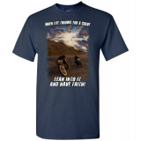 When Life Throws You a Curve Lean Into it and Have Faith Artwork! T-Shirt (unisex)