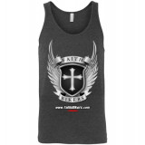 (SALE!) FaithBikers.com Shield and Wings Branded Logo Tank Top (Unisex)