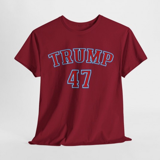 Trump 47 T-Shirt - Bold Patriotic Apparel for Supporters