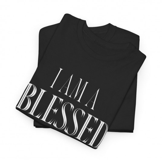 I Am A Blessed Woman T-Shirt - Empowering Christian Apparel