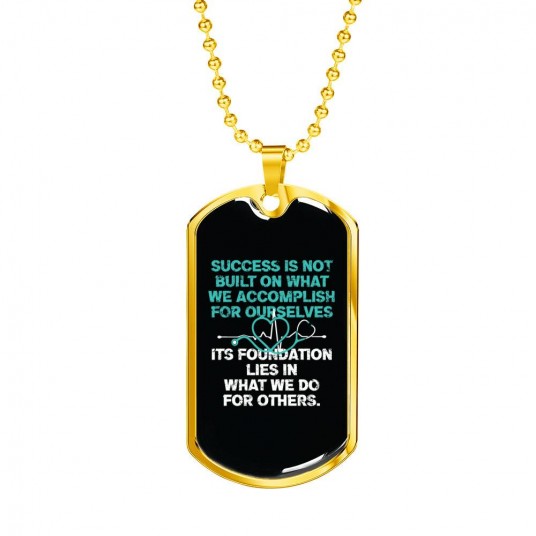 Success is Not Built on What We Accomplish For Ourselves