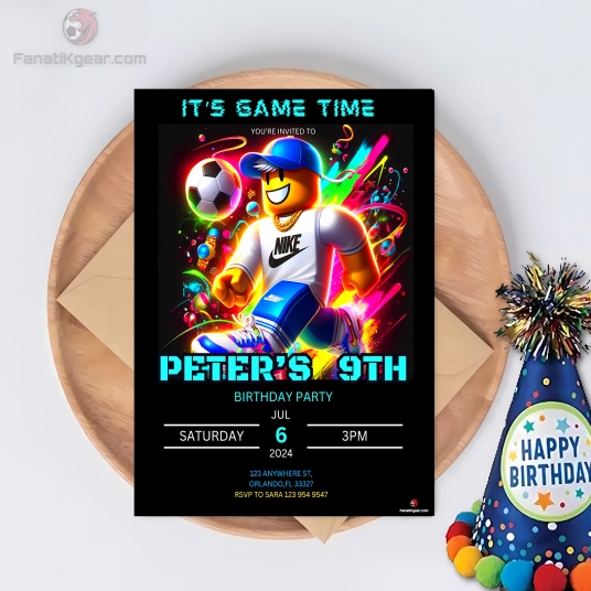 Roblox Birthday invite