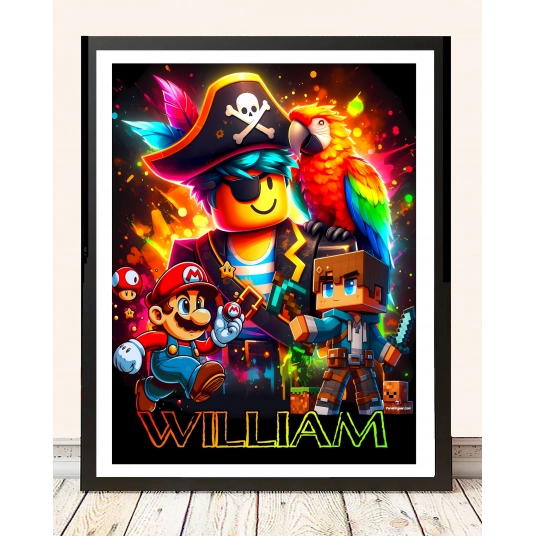 Customized Roblox Poster