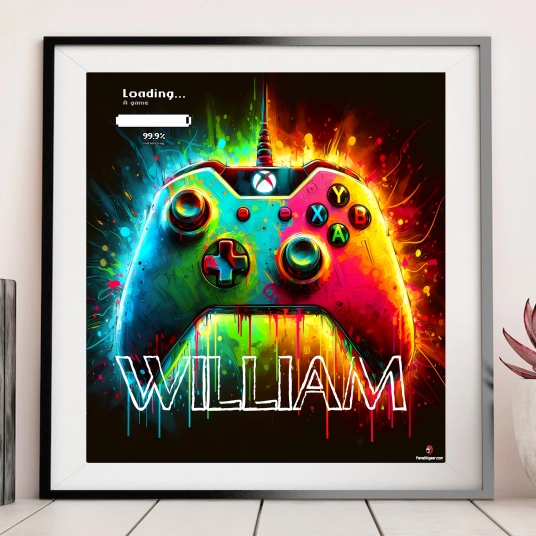 Customized Video Controller Poster