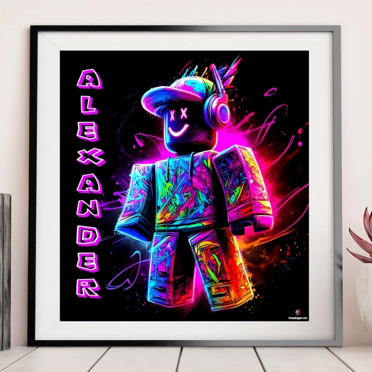 Customized Roblox Poster