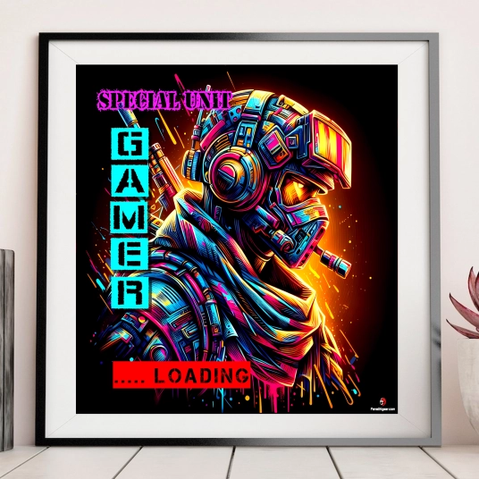 Gamer Digital Poster