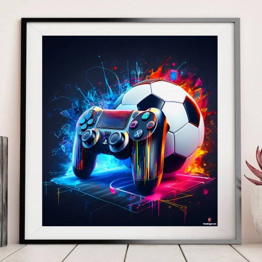 Video Game Digital Poster