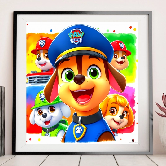 Paw Patrol Digital Poster