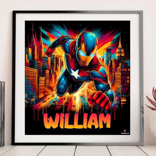 Customized Iron Man Poster