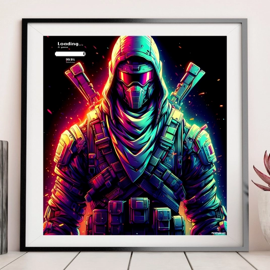 Fortnite Digital Poster