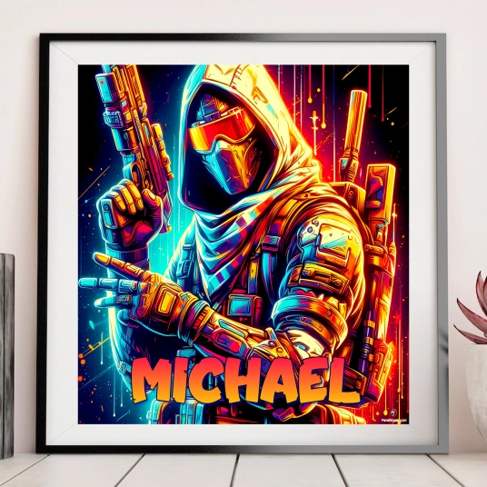 Customized Fortnite Poster
