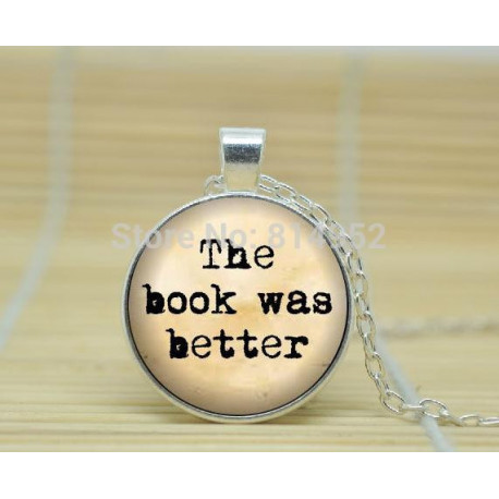 Harry Potter Book Movie Pendant Necklace