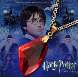 Harry Potter Necklace The Sorcerer's Red Crystal Magic Philosophers Stone
