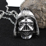 Star Wars Darth Vader Silver Pendant Necklace