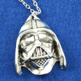Star Wars Darth Vader Silver Pendant Necklace