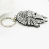 Star Wars Han Solo Millennium Falcon Metal House/Car Keyring