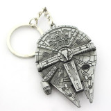 Star Wars Han Solo Millennium Falcon Metal House/Car Keyring
