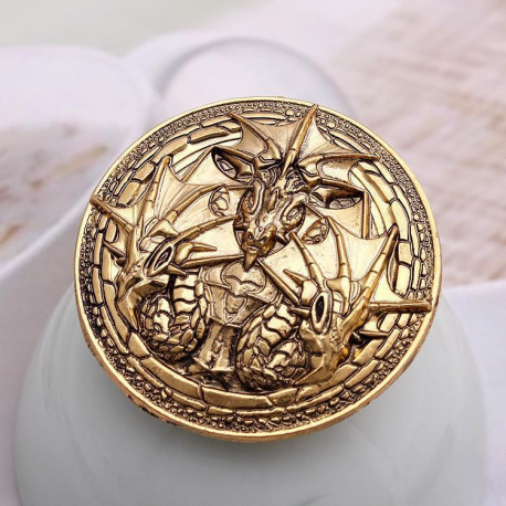 Game of Thrones Animal Gold Bronze Metal Fashion Brooches
