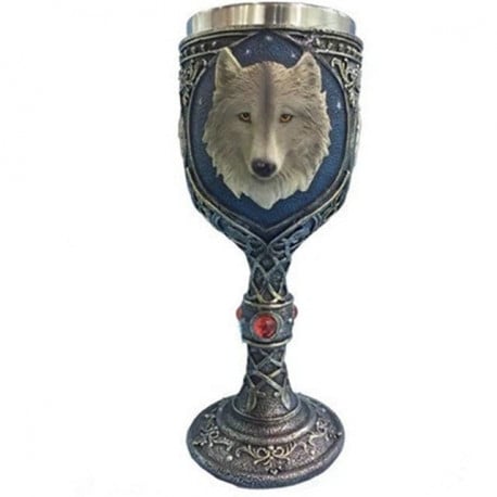 Game Of Thrones Wolf Goblet - Great For Beer Wine Coffee Whiskey