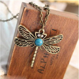 Game Of Thrones Pendant Necklace Song Of Ice And Fire Sansa Stark Vintage Dragonfly