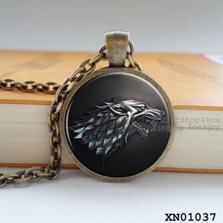 Game of Thrones Song of Fire & Ice Pendant Necklace