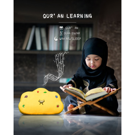 Muslim Kids Toy Gift Quran Pillow
