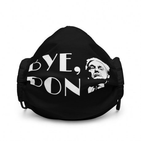 Premium Face Mask - 'Be Gone, Don the Con'