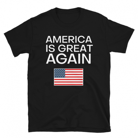 T-Shirt Unisex - 'America Is Great Again'