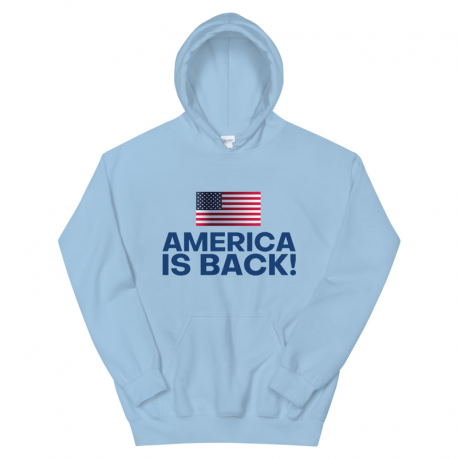 Hoodie Unisex - 'America Is Back'